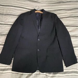 Boys Navy Suit set Husky